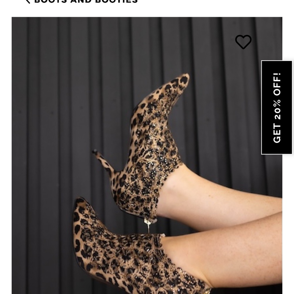 J.Renee Leopard Print Heeled Boots
